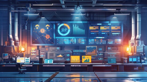 Machine learning algorithms powering intelligent data analysis and predictive insights