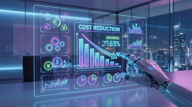 AI-powered automation platform interface showcasing machine learning capabilities in Thailand