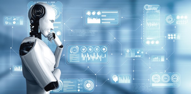 AI-powered digital technology features and intelligent automation services for business solutions
